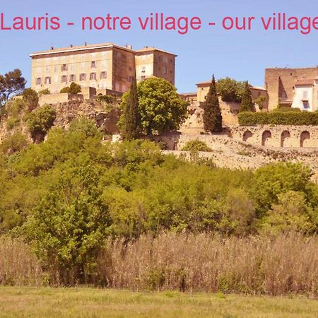 Clementine - Joli Studio Prive Avec Clim Calme A 70 M Du Centre Village De Lauris Exterior foto
