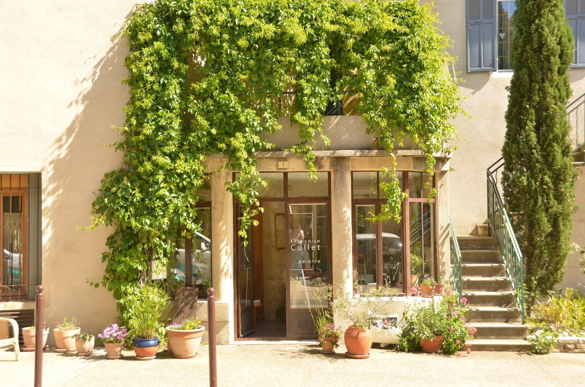 Clementine - Joli Studio Prive Avec Clim Calme A 70 M Du Centre Village De Lauris Exterior foto